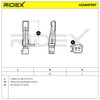 RIDEX 412W0767 Sensor, Wheel Speed Sensor, Wheel Speed Sensor, Esp