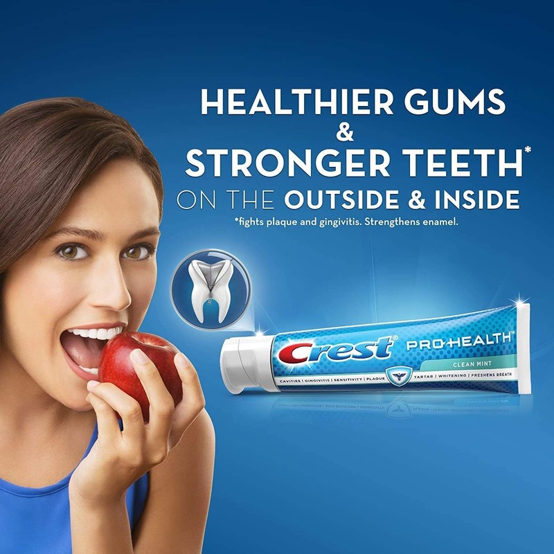 Crest Pro Health Original Clean Mint Toothpaste 5.1 Ounce Pack