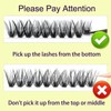 240pcs Cluster Lashes, 10&20D C Curl, Faux Mink, 8-13mm, DIY