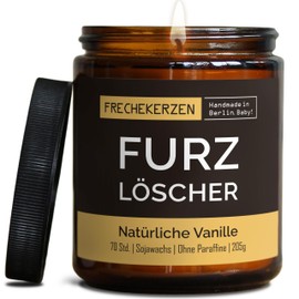 Lustige Duftkerze mit Spruch für Beste FreundIn | Handgemacht aus Sojawachs | In Geschenkbox | Nachhaltiges Geschenk Freundschaft Freundin Freund Partner Schwester BFF |Vanille