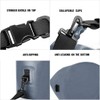 Unigear - Bolsa seca impermeable, flotante y ligera para kayak,