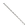 Diamond2Deal Sterling Silver 1.3mm Loose Rope Chain Necklace
