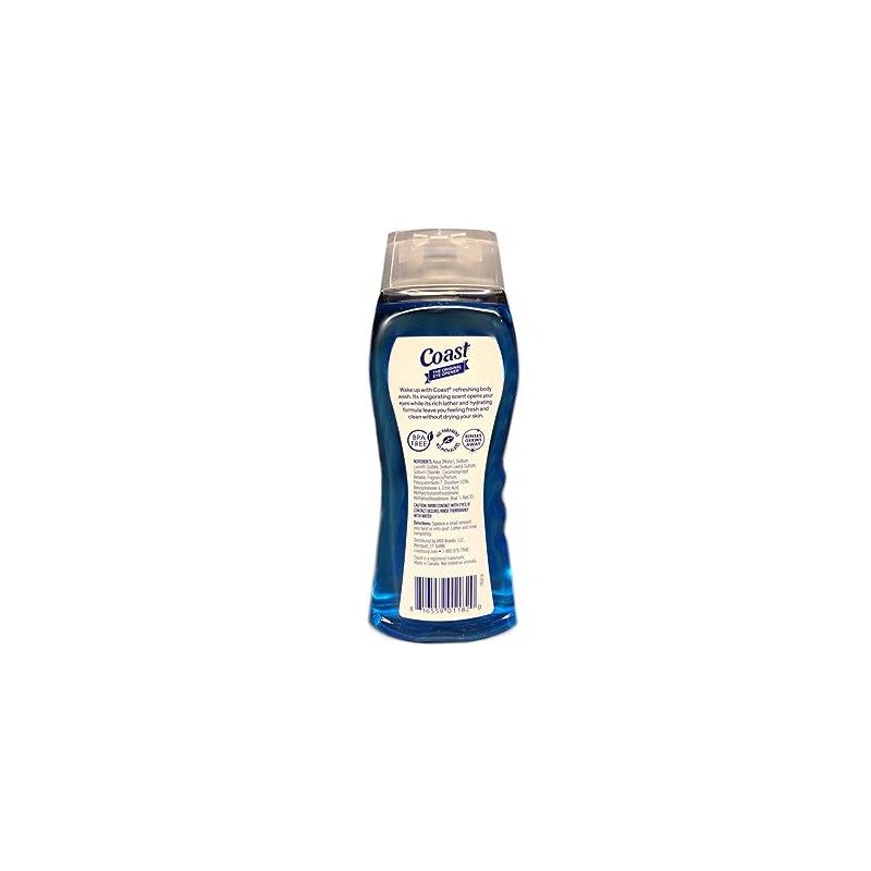 Coast 2 in 1 Hair & Body Wash Classic Scent