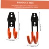 Operitacx Hanging Hooks Heavy Duty for Garage Wall Ladder Storage