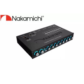 Nakamichi EQ-Z1825 Car Audio EQ 7 Band Equalizer W/ Sub Crossover & Rear Aux In