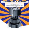 Yetaha Manifold Plastic Air Compressor Regulator Valve Knob, Compatible with