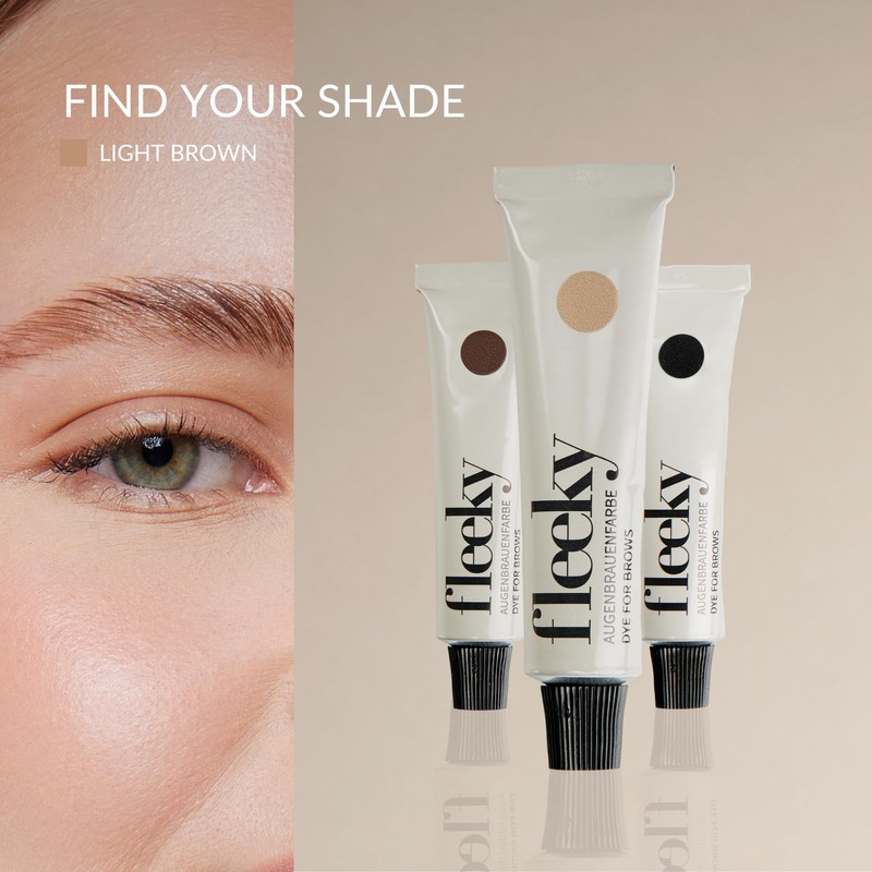 Fleeky brow tint kit – professional eyebrow tint kit at