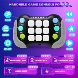 5 6 7 Year Old Boy Gifts, Kids Games for Boys Toys Age 5-6-7-8 Year Olds Birthday Presents Electronic Handheld Games Consoles Toy Gifts for 5+ 6+ 7 8 9 Year Old Boys Girls Sensory Toys for Autism Kid