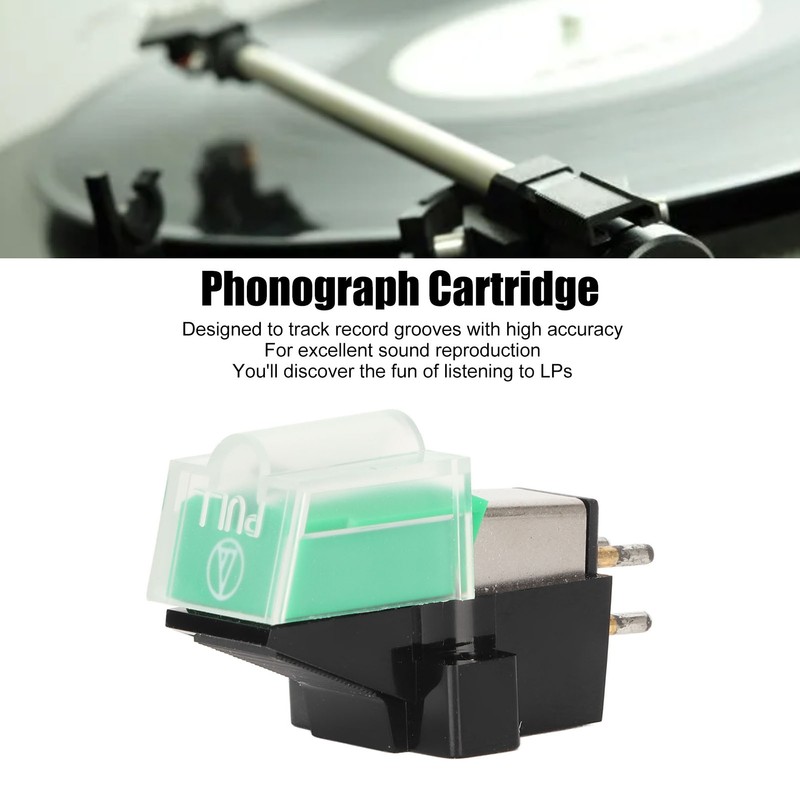 Phonograph Cartridge High Accuracy Replacement Vinyl Record Player Needles Stylus