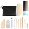 23 Piece Modelling Tool Set, Clay Tool Set, Modelling Tools,
