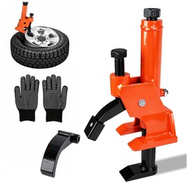 KARTONMOTOR Manual Tire Bead Breaker Tool, Heavy-Duty Rim-Safe Bead Breaker with Rubber Pad for 38–42 Inch Tires, Portable Tire Repair Tool for ATVs, UTVs, Tractors, Trucks & Off-Road Vehicles