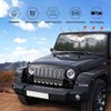Winter Mountains Front Windshield Sun Shade Accordion Folding Auto Sunshade