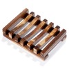 Wooden Soap Holder, Teak Soap Dish Wooden Sponge Holder for