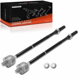 A-Premium 2 x Front Inner Tie Rod Ends, Compatible with Ford Escape 2009-2012 & Mazda Tribute 2010-2011 & Mercury Mariner 2010-2011