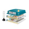 120 Egg Incubator with Humidity Display, Automatic Temperature Control and
