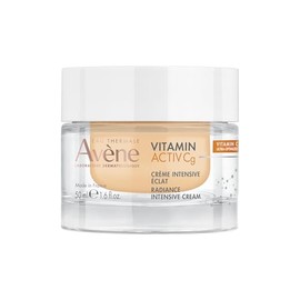 AVENE Vitamin Activ Cg Crema, Hidratación diaria para un Tono Uniforme y Luminoso, 50 ml                                                              