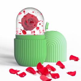 Holzsammlung Ice Roller, Ice Roller for Face and Eyes to Brighten the Skin, Reusable Facial Treatment for Tightening the Skin and Eyes, #01