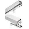 2 Pcs Shower Door Rollers, Zinc Alloy Runners Wheels Pulleys