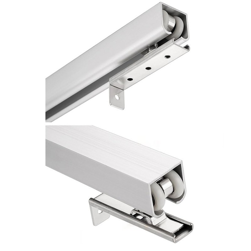 2 Pcs Shower Door Rollers, Zinc Alloy Runners Wheels Pulleys
