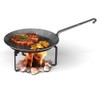 Petromax Steel Cooking Stand, Cook Outdoors Over a Campfire, 7.1"