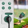 Remote Control Socket Waterproof, SURNICE Outdoor Sockets with Wireless Remote