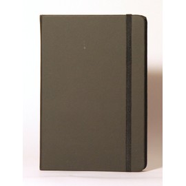 Tiger notables A5 lined ruled notebook with leather effect cover