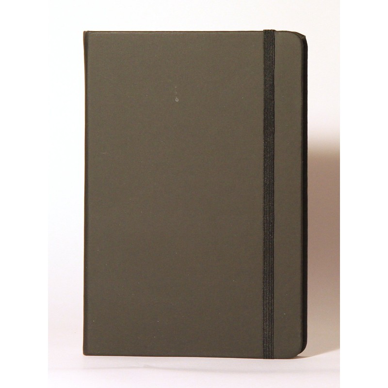 Tiger notables A5 lined ruled notebook with leather effect cover