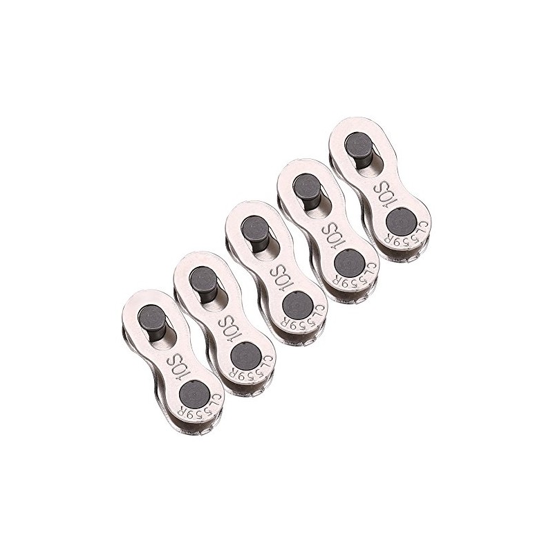GLOGLOW 5 Pairs Bicycle Links, Heavy Duty Bike Quick Release
