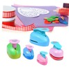 TEHAUX DIY Embossed Mini Punch Machine 5pcs Heart Paper Punch