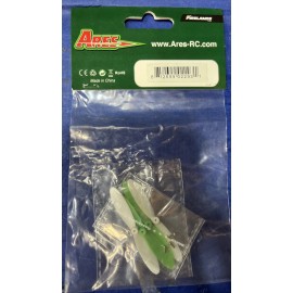 Universal, For Blade, For E-Flite Ares Spectre X Propeller (2 Green/2 White) w/Screw Set AZSH1619