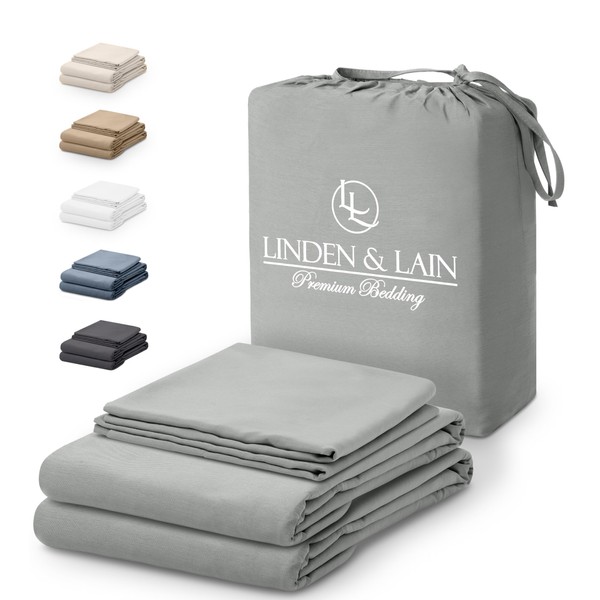 Linden & Lain Luxury Queen Size Bed Sheet Set |