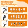SISUPASSIE Light Bulb Changer for High Ceilings 18FT Reach, Light