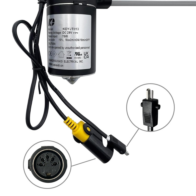 Kariwust Linear Actuator Kaidi Model KDYJT013-105 Power Recliner Lift Chairs