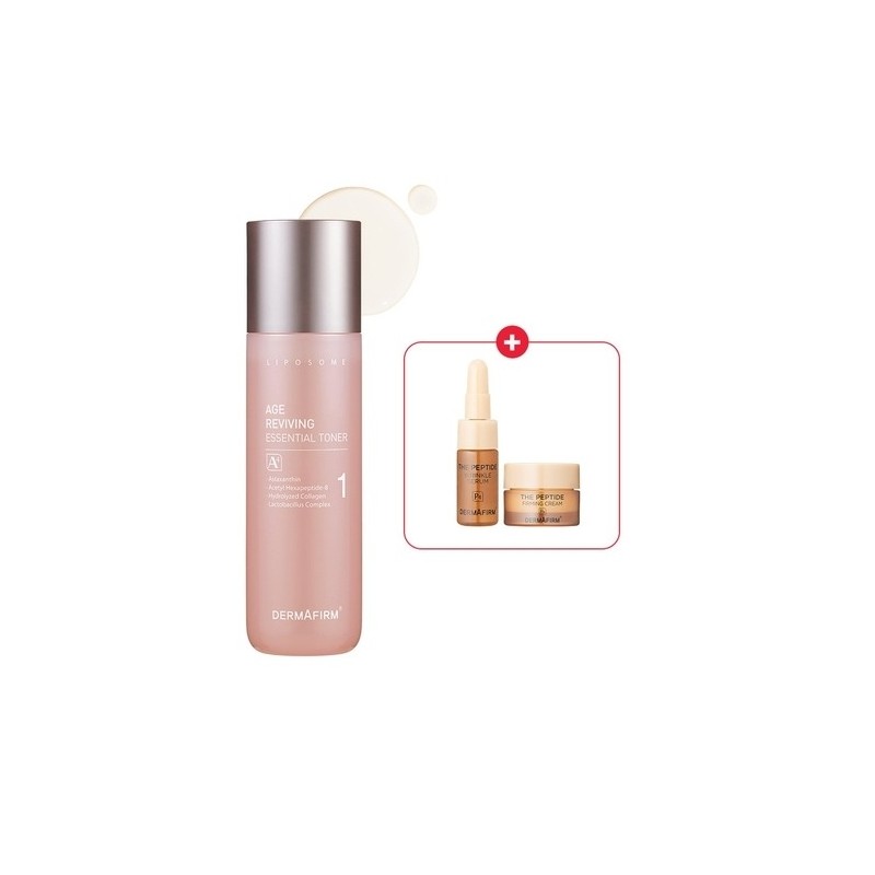 Age Reviving Essential Toner A4 200ml (Gift: 5ml peptide serum