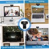OSALADI Live Webcam for Notebooks Computers USB Microphone Camera for