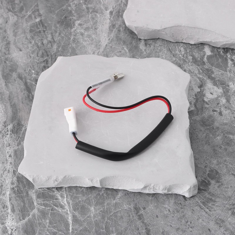 YINETTECH 2Pcs Motorcycle JWPF to Round Connector Adapter Cable Compatible