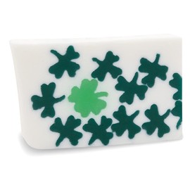 Primal Elements Glycerin Bar Soap | Helps All Skin Types, Sensitive, Oily & Dry Skin | NO PARABENS, VEGAN, GLUTEN FREE, 100% VEGETABLE BASE - (Little Bit O' Luck)