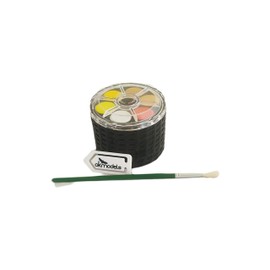 OK models KOH-I-NOOR 017150700000 48 Round Water Colour Paint with KOH-I-NOOR brush no 6 paper clip