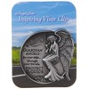 AngelStar 15690 Stars Guardian Angel Visor Clip Accent, 2-1/2-Inch,Grey