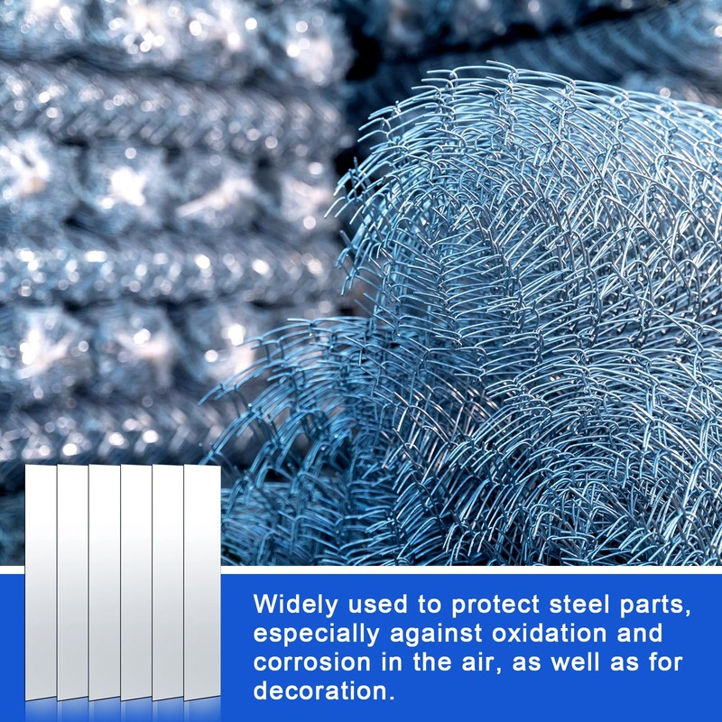 Yaocom 10 Pcs Pure Zinc Anode Sheet (99.995% Pure) for