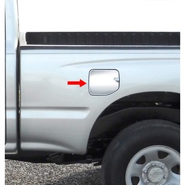 Tyger Auto Made in USA! Compatible with 2000-2004 Toyota Tacoma Gas Cap Chrome Stainless Steel Fuel Cover
