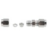 MTQY 3PCS 304 Stainless Steel Compression Fittings 1/4 Inch Straight