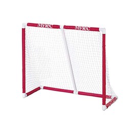 Mylec All-Purpose Folding Sports Goal , Red/White, 54 x 44 x 24 Inches