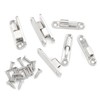ITROLLE 4PCS Silver CL231-3 Barrel Style Detachable Hinges Gate Hinge