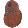 Buddha Player Mini Portable Wood Color Hanging Neck Music Buddhist