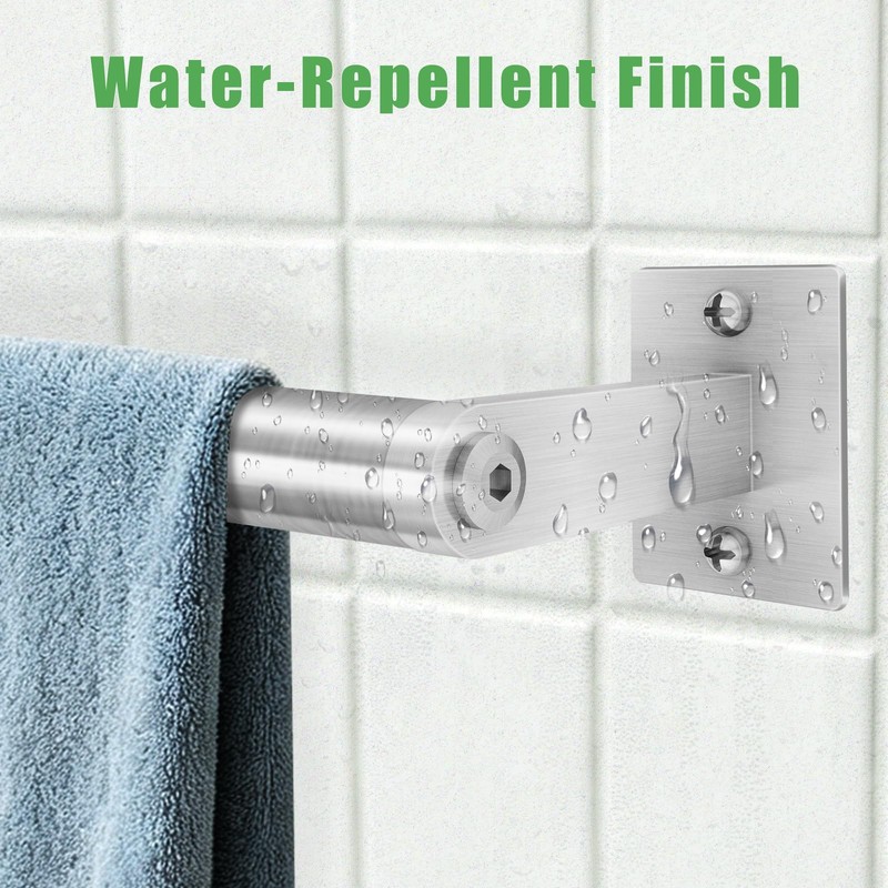 VOTZAAQ Brushed Nickel Towel Bar for Bathroom Wall,Stainless Steel Towel
