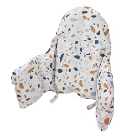 IKEA Antilop Highchair Cushion: Built-in Inflatable, Baby Sitting More Comfortable (Stone Pattern)