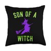 Son of a Witch Throw Pillow