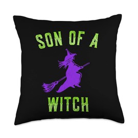 Son of a Witch Throw Pillow