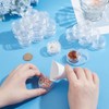 BENECREAT 30-Piece Set of 30 10ml Round Case Beads, Cosmetics,